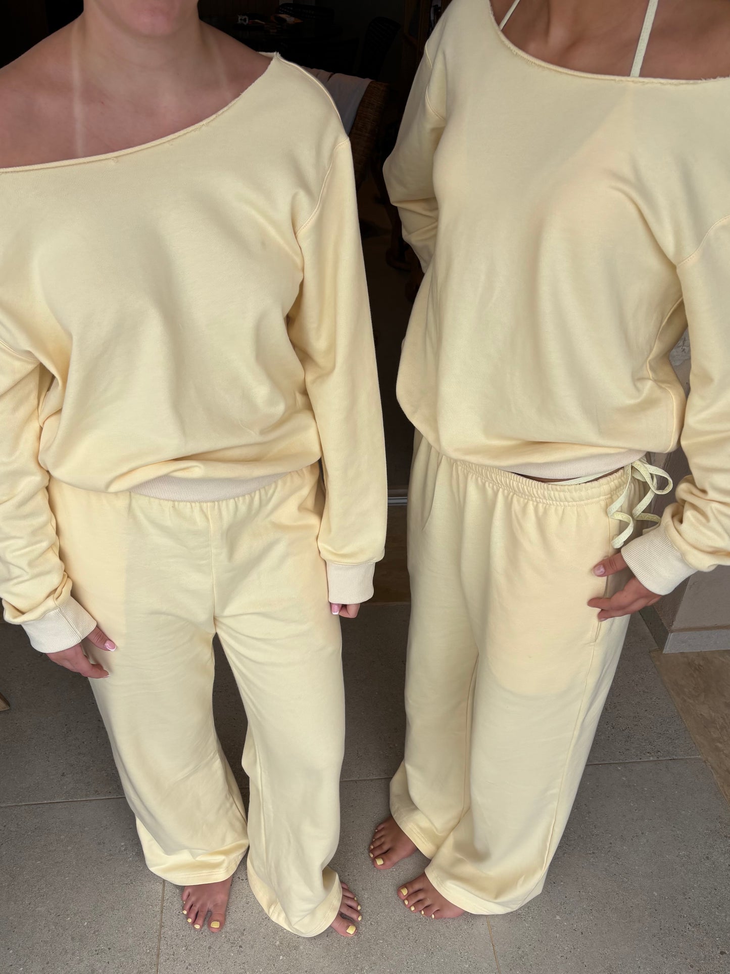 BUTTER YELLOW JOGGERS