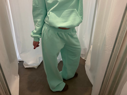 TURQUOISE JOGGERS