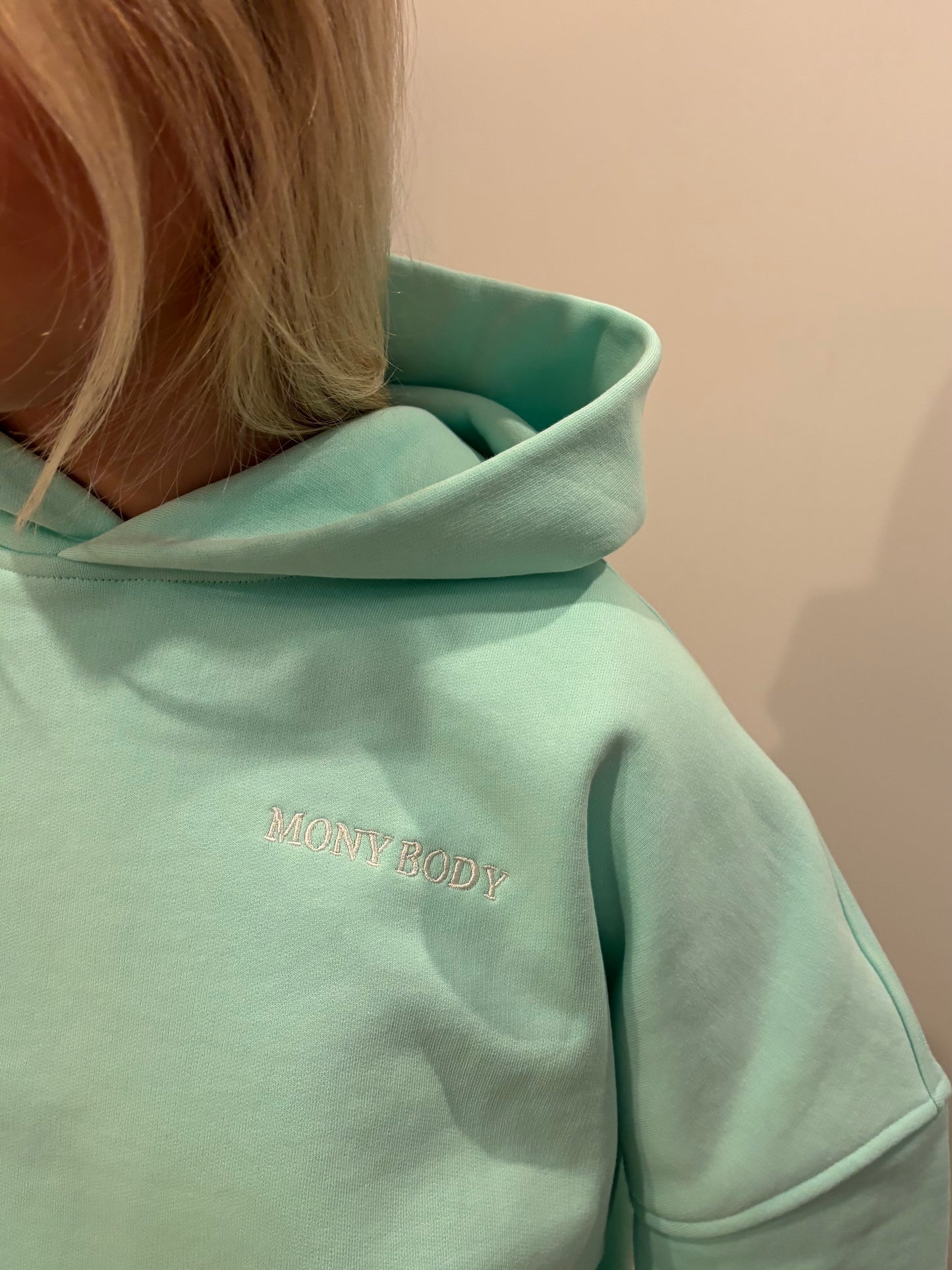 TURQUOISE HOODIE
