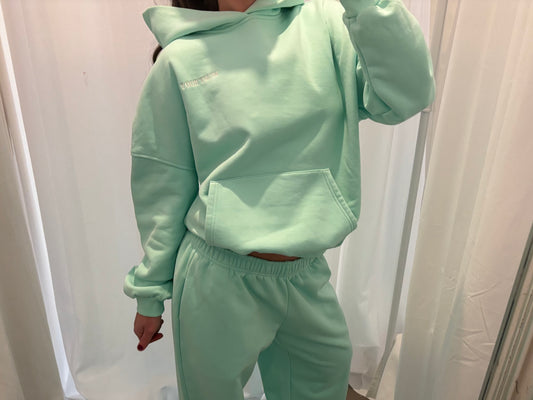 TURQUOISE HOODIE