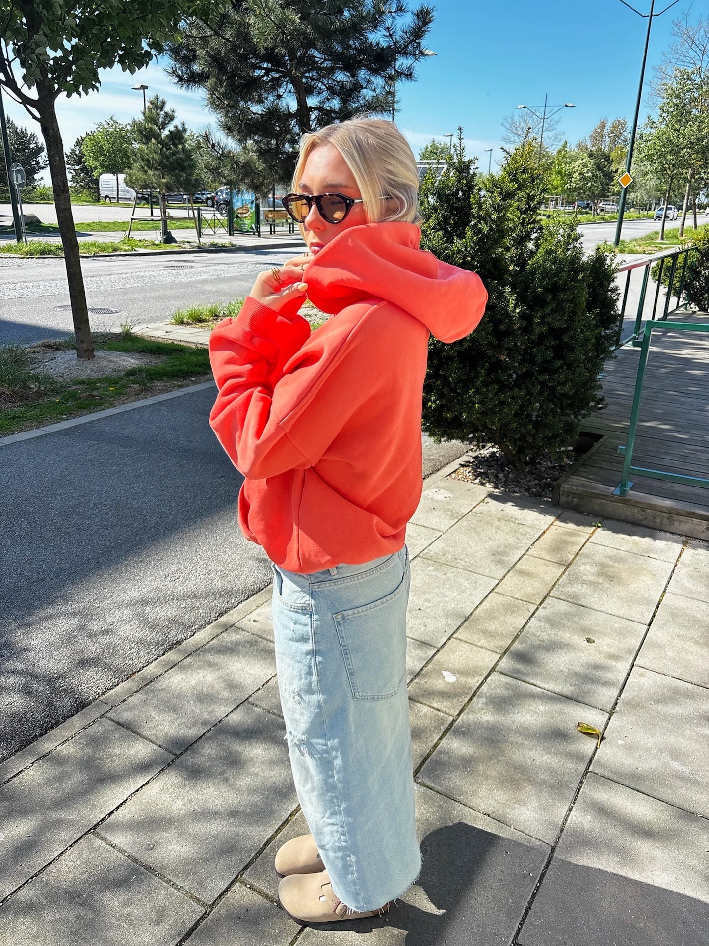 CORAL HOODIE - Restock end of June