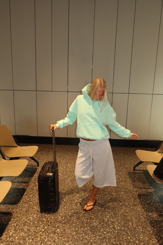 TURQUOISE HOODIE
